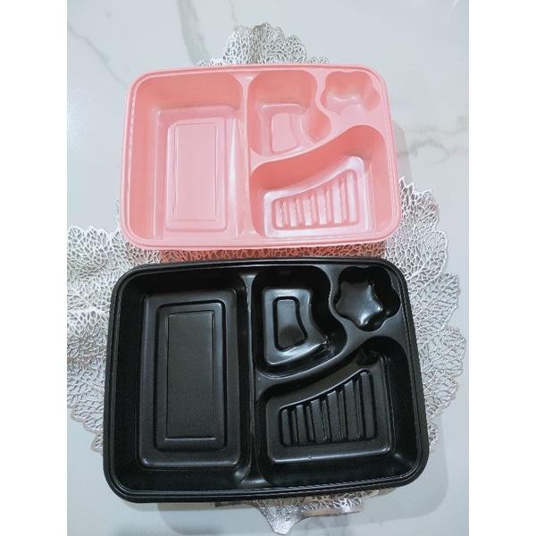 Mika Bento Sekat 4 / Tray Bento Isi 25Set