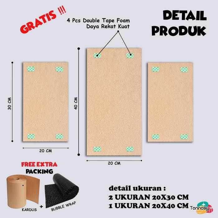 TERJAMIN TENNESY Hiasan Dinding Set Painting Ka'bah islami 3 Panel Besar Dekorasi Dinding Kamar