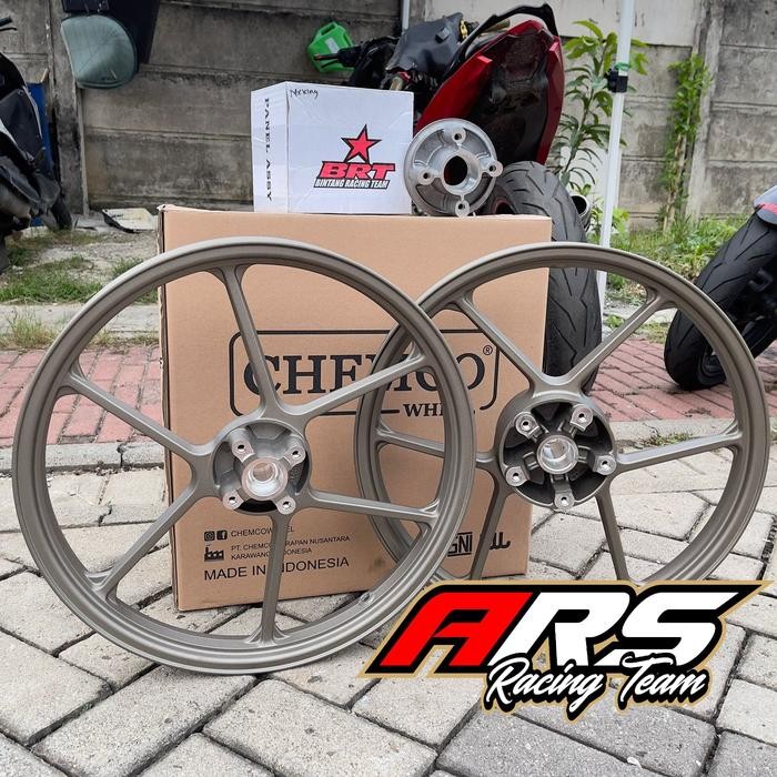 VELG CHEMCO BRT 160 160 RING 17 MX KING SONIC GTR SATRIA DOUBLE DISC
