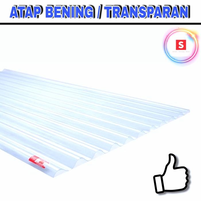 DISKON!! Atap Asbes Fiber Bening Transparan 150 180 210 240 300