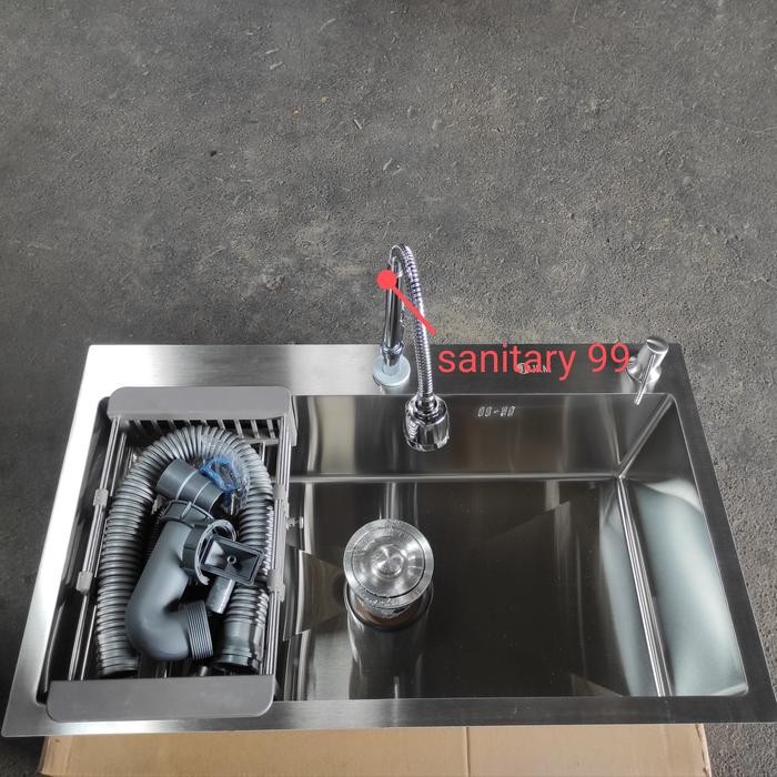 murah bak cuci piring7545 komplit/bak cuci piring sus 304