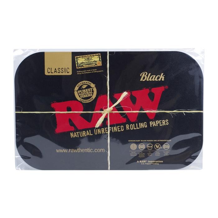 Raw Tray Cover Black Small Magnetic