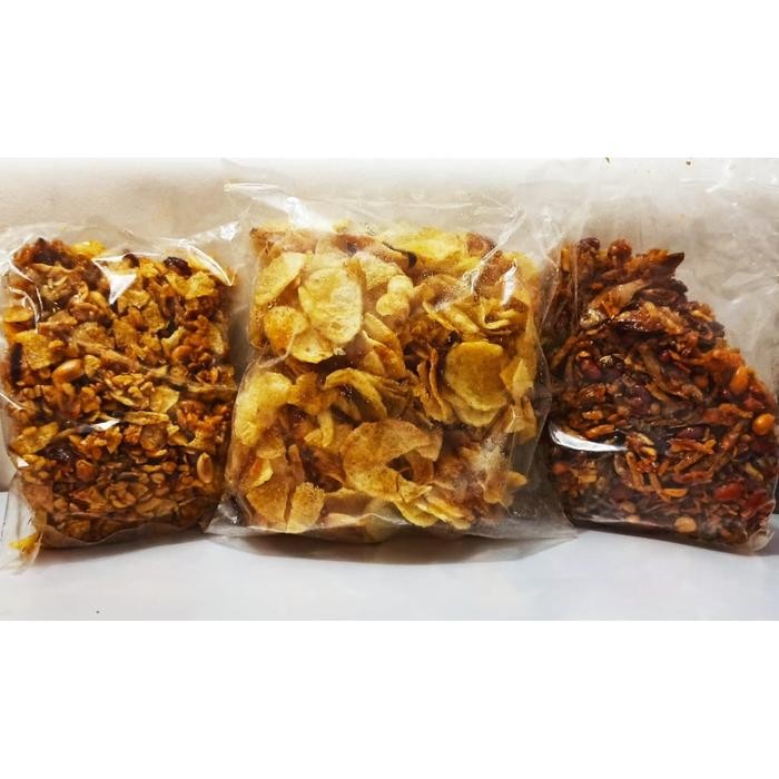 

ASLI Kering Kentang Enak Mantap Home Made Kentang Tempe Teri READY STOCK