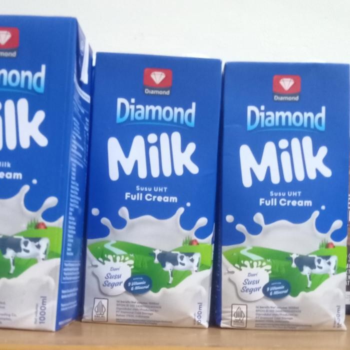 

Umbara.shop Susu Diamond UHT Full Cream 1 liter Karton
