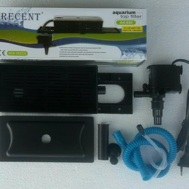 BOX FILTER KECIL KOMPLIT AQUARIUM