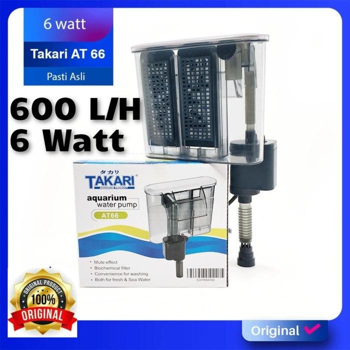 TAKARI AT 66 - HANG ON HANGING FILTER GANTUNG AQUARIUM AQUASCAPE AT66