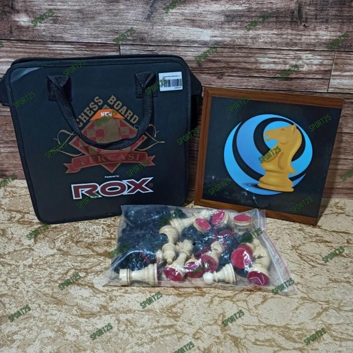 Catur Lipat Percasi ROX + Tas