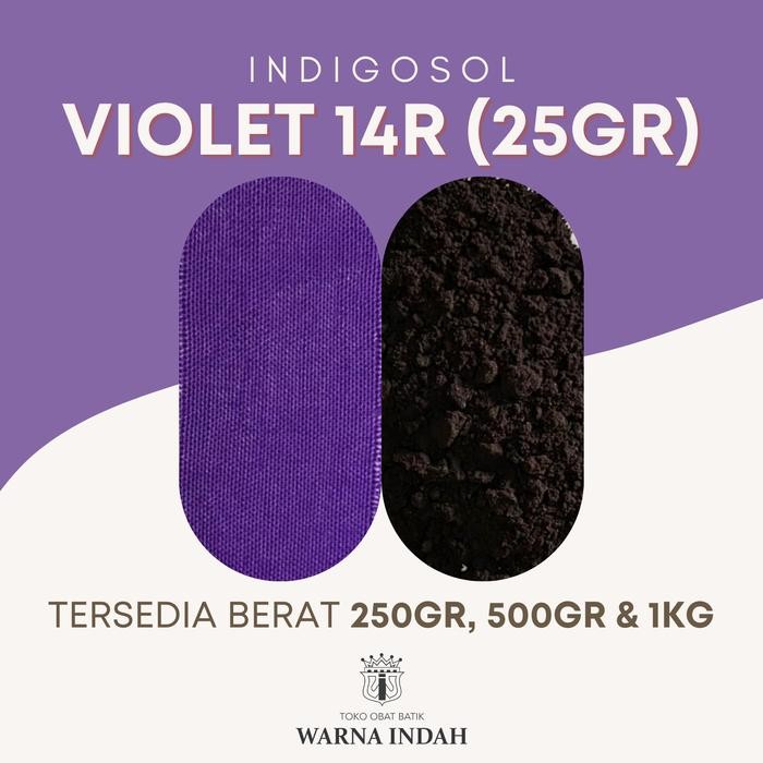 

Promo Pewarna Batik / Pewarna Tekstil Sol/Indigosol Violet 14R (25Gr) Diskon