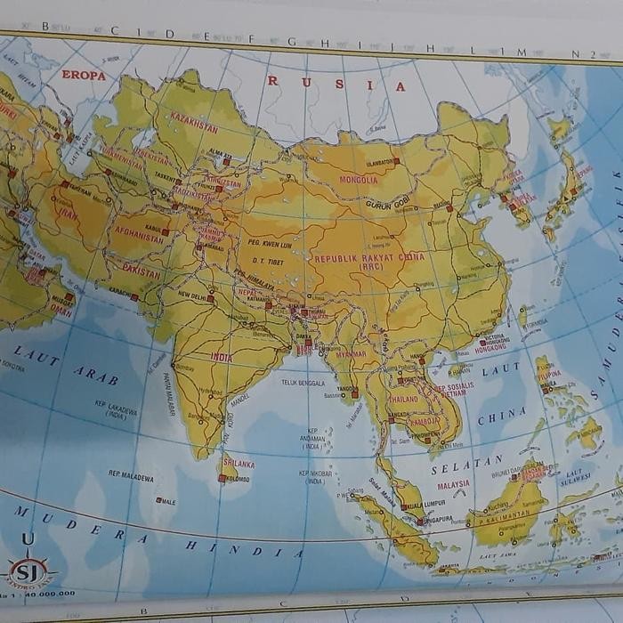 Buku Atlas Indonesia Dan Dunia / Buku Peta Indonesia Dan Dunia