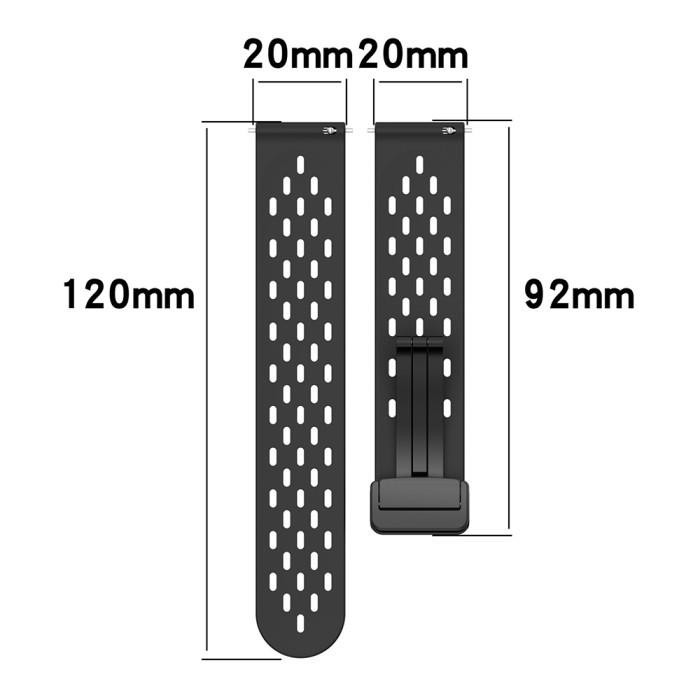 WM20 Magnet Strap 20mm Amazfit GTS 3 4 Mini BIP Lite /Galaxy Watch 6 5