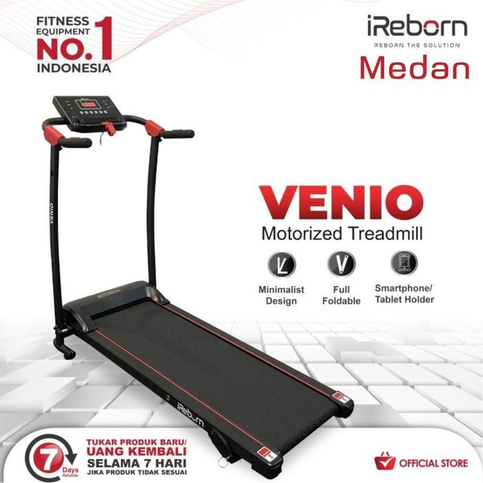 Alat Fitness Treadmill Elektrik Venio Ireborn