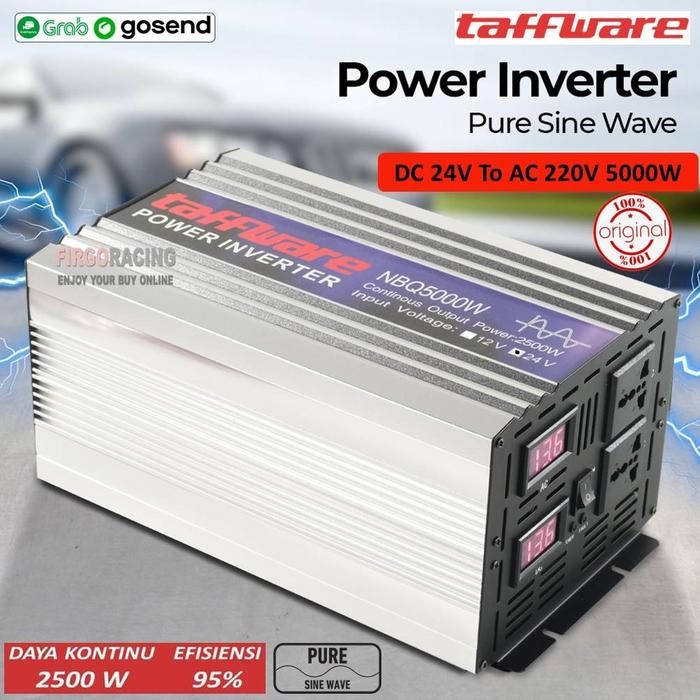 POWER INVERTER PURE SINE WAVE DC 24V TO AC 220V 5000 WATT