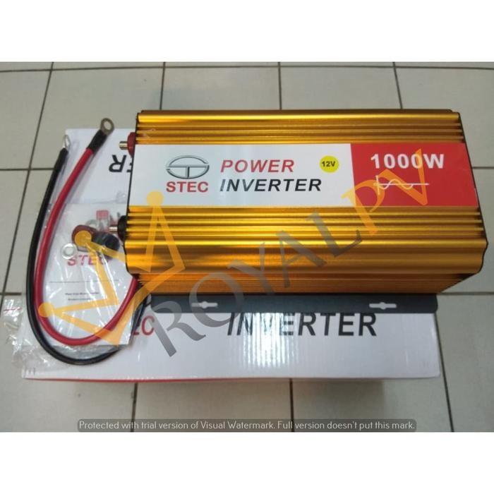 INVERTER 1000W 1000WATT DC TO AC STEC PSW PURE SINE WAVE