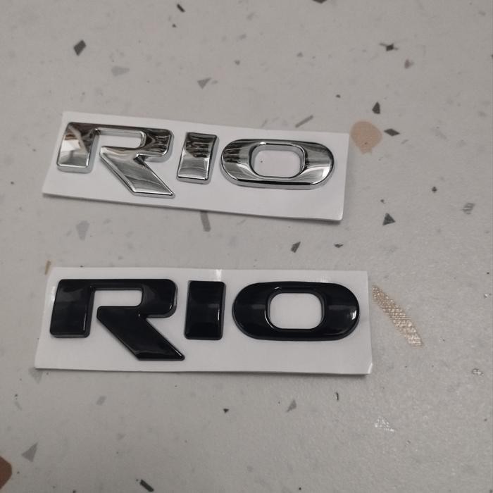 EMBLEM HURUF RIO KIA ALL NEW RIO