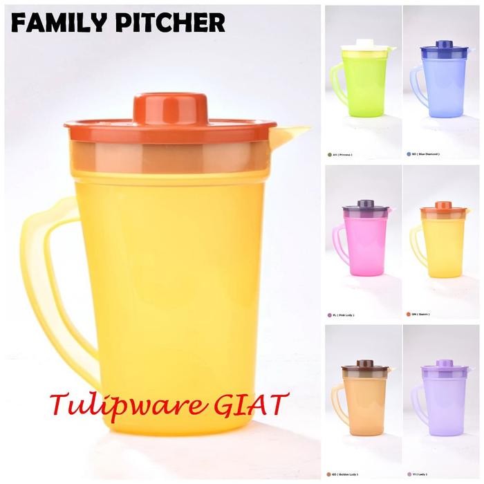 TEKO AIR / TEMPAT MINUM BESAR / WADAH AIR / FAMILY PITCHER TULIPWARE