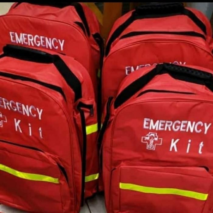 TAS P3K LENGKAP ISI OBAT P3K PLUS ISI / TAS P3K GENDONG + ISI TIPE B