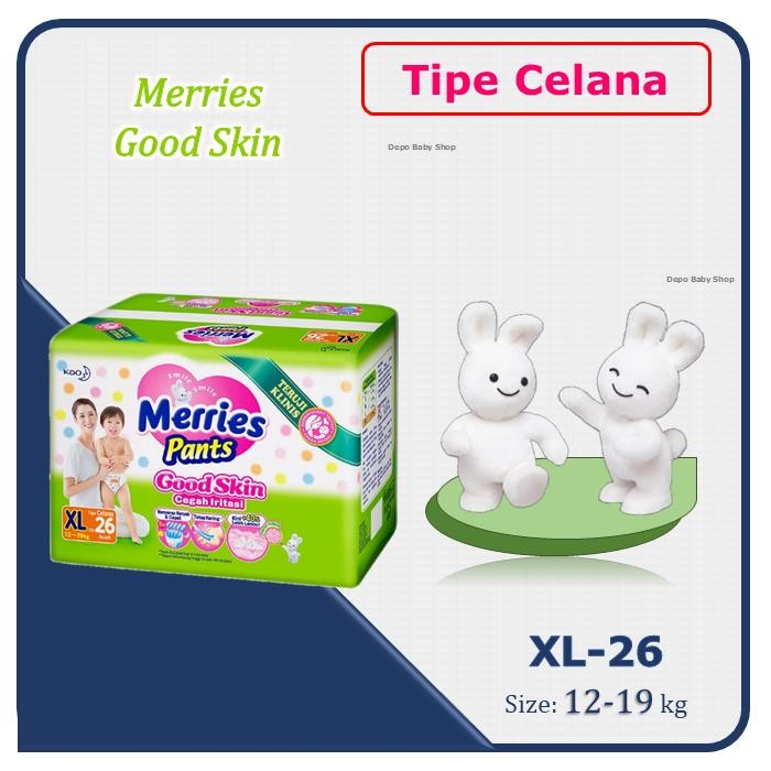 Merries Pants Popok XL 26