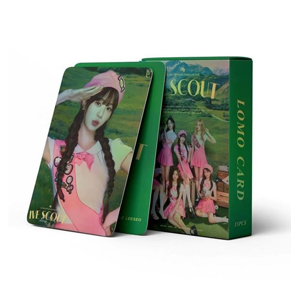 PHOTOCARD IVE SCOUT 2SISI 55PCS 123AGK KODE 1444
