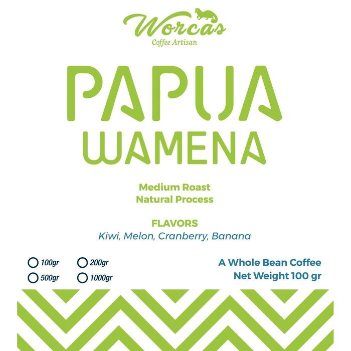 

Kopi Arabica Papua Wamena "Natural Process" 500 Gram Medium Roast