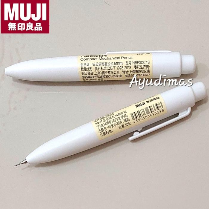 Muji Pocket Mechanical Pencil - Pensil Mekanik