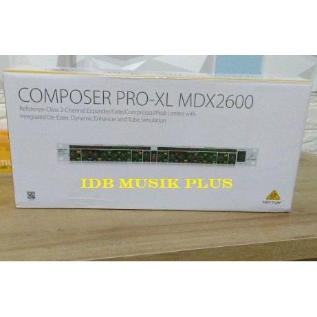 Compressor Behringer Mdx2600v2 Mdx2600 v2 Original Behringer