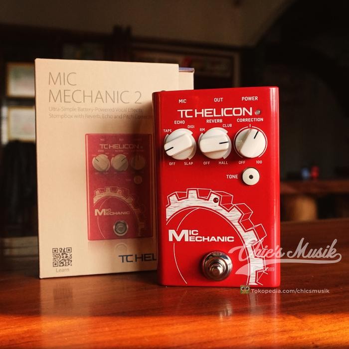 TC Helicon Mic Mechanic 2 Vocal Effects Pedal - MICMECHANIC2