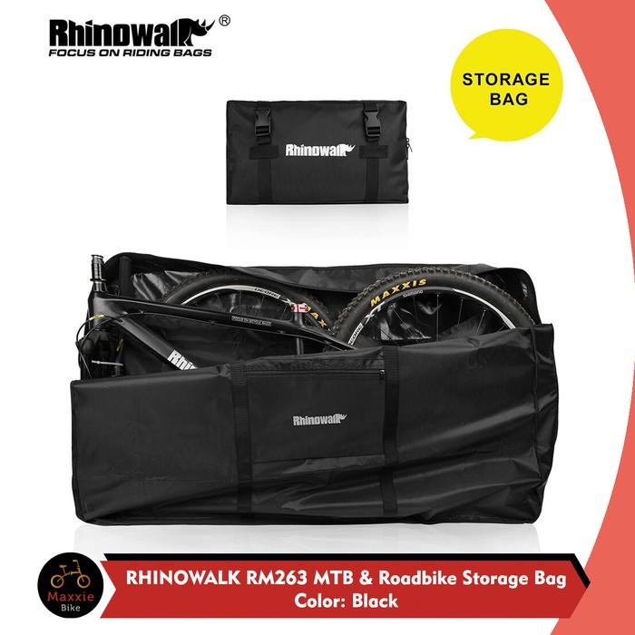 RHINOWALK RM263 Bike Loading Carry Bag 26 27.5 700C - Tas Travelling Jinjing Sepeda Road Bike MTB