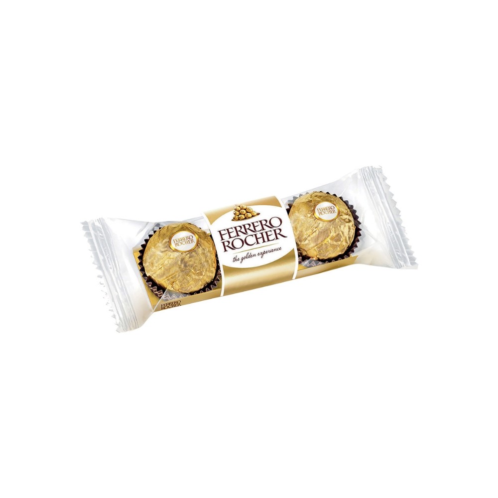 

Ferrero Rocher Chocolate Balls Isi 3 pcs 37,5 gram