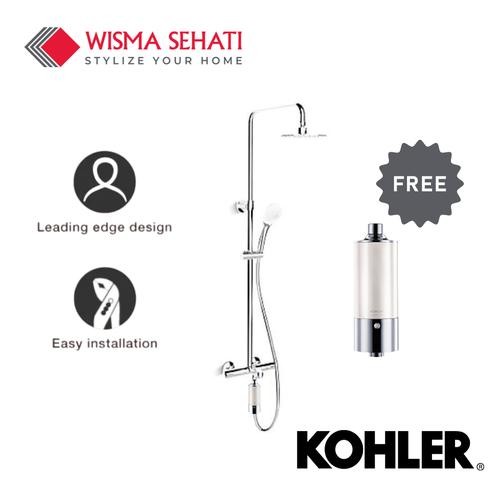 KOHLER Shower July Kohler Thermostatic 3-way Shower Free Filter EXHALE
