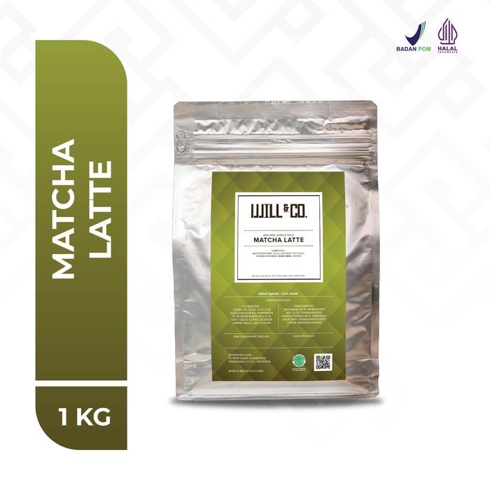 

Bubuk Minuman Matcha Latte Premium Will&Co Powder 1Kg