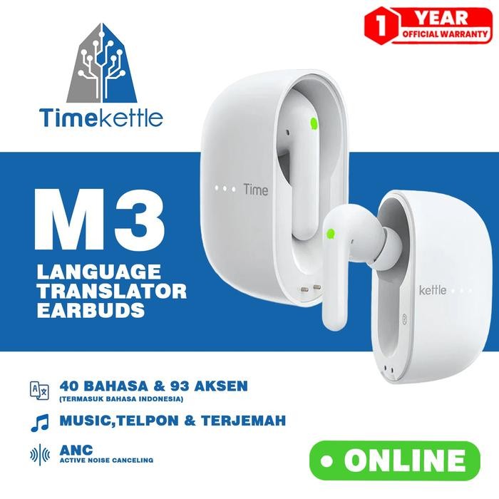 

Timekettle M3 Online Translator Alat Penerjamah Bahasa