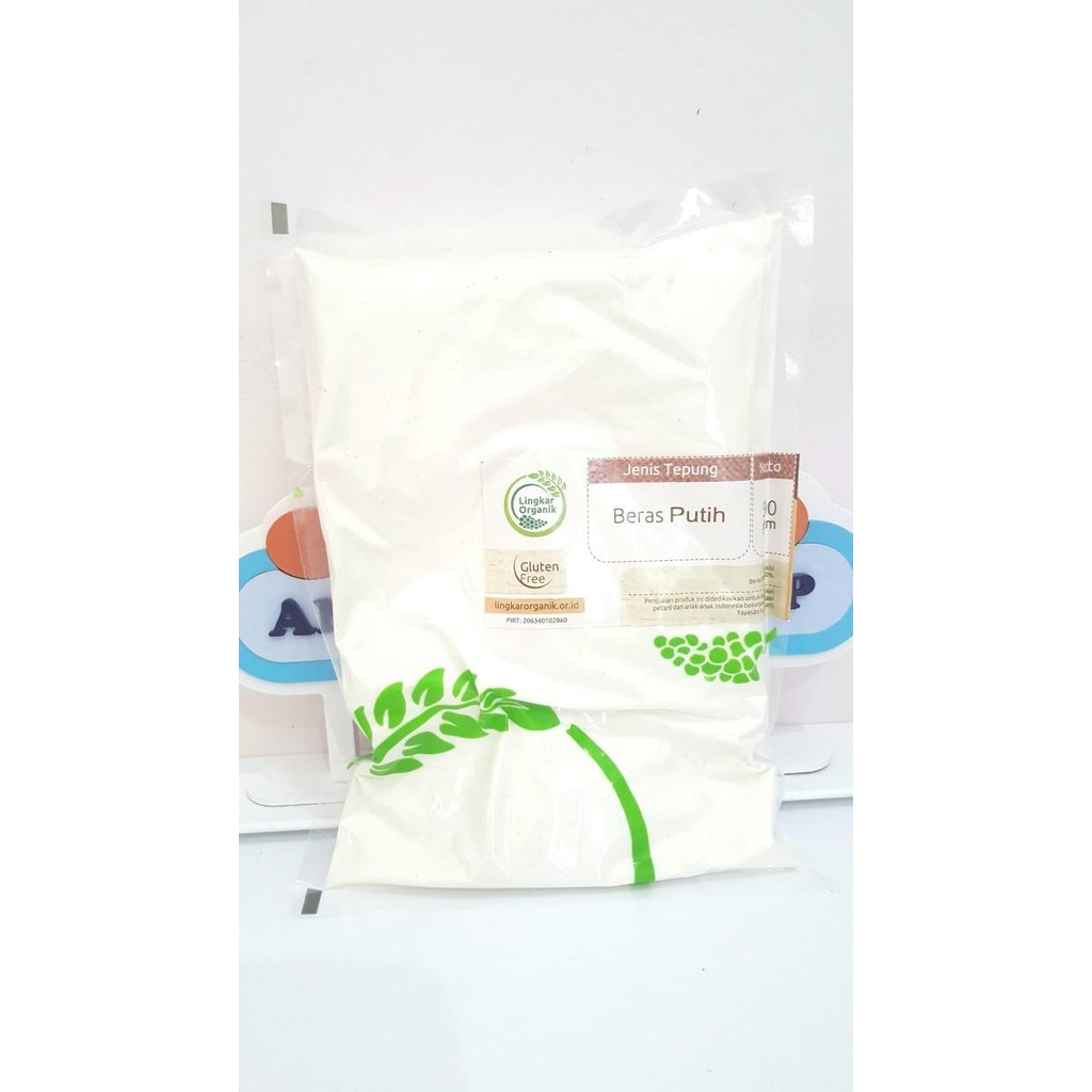 

(Expert) Tepung BERAS PUTIH Lingkar Organik 500gram mpasi serbaguna