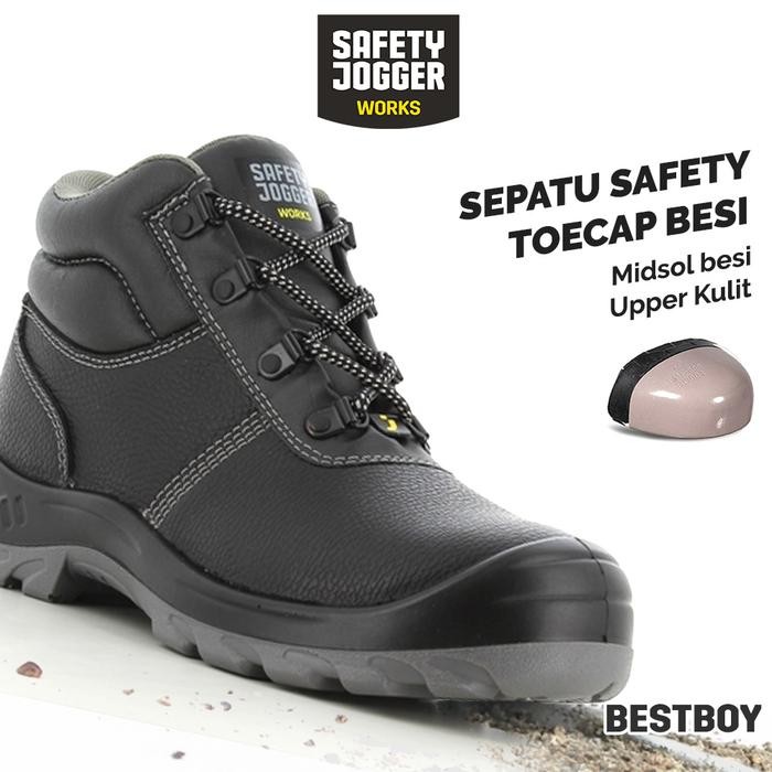 Sepatu Safety Jogger boy S3 Original / Sepatu Proyek Safety Jogger