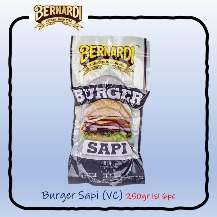 

(Expert) BERNARDI Burger Sapi 6pc-250gr