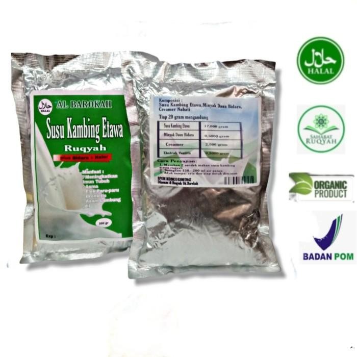 

(Expert) Susu Kambing Etawa Ruqyah Plus Kelor dan Bidara 200 gr