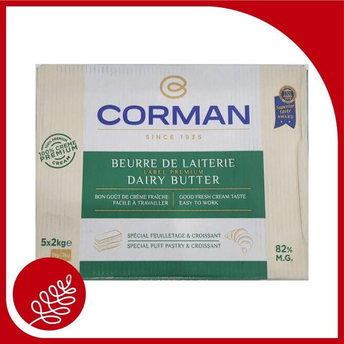 

(Expert) CORMAN DAIRY BUTTER SHEET 2KG / MAKANAN / SUSU / BUTTER / MENTEGA