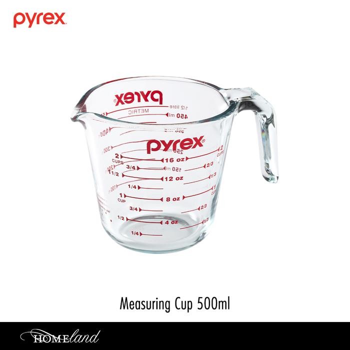 Gelas Ukur Takaran Kaca Pyrex Measuring Cup / Gelas Ukur