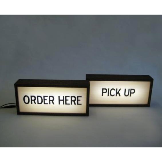 Neon Box Slim Akrilik Signage Custom Terlaris