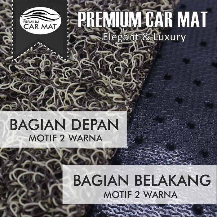 Karpet Lantai Mie / Karpet Mobil Motor Mie Meteran Motif 2 Warna