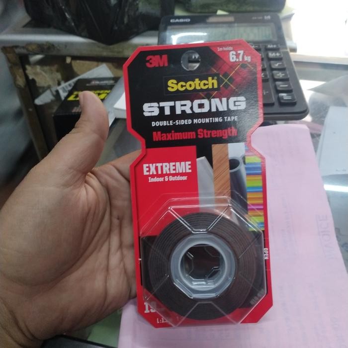 

Stok Baru double -sided 3m mounting tape maximum strength extreme 6,7 kg extreme