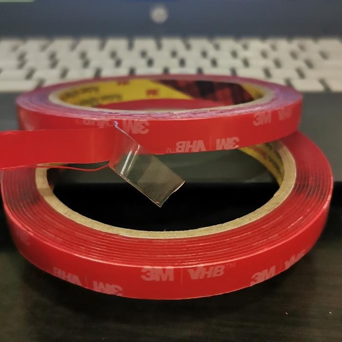 

Stok Baru Double Tape 3M 4910 VHB Clear Transparan Tape 10mm