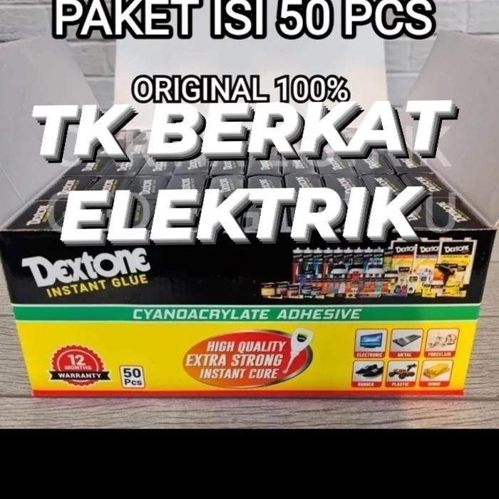 

Stok Baru PAKET ISI 50pc DEXTONE LEM KOREA ASLI BESI TETES SETAN CAIR SUPER KUAT