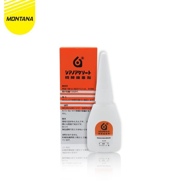 

Stok Baru MONTANA Lem Korea Kaca Besi Box Besar 50 Pcs Adhesive Glue Perekat Serbaguna GL-06/BIGBOX