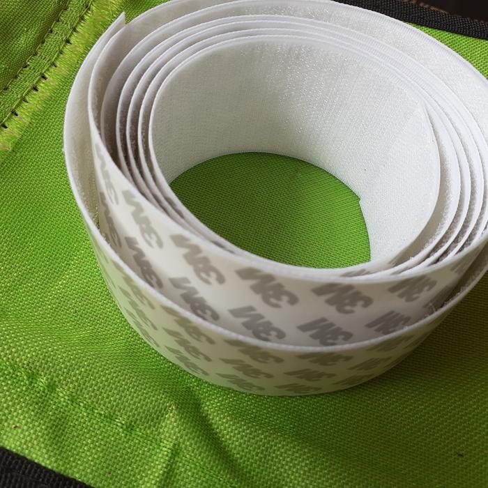 

Stok Baru velcro tape 3m perekat kasar hook putih lebar 5 cm