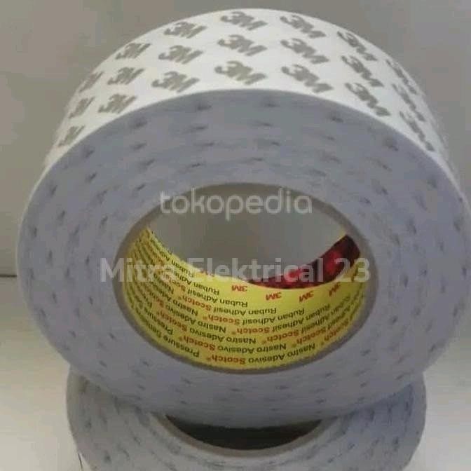 

Stok Baru Double Tape 3M 9075i Perekat Kertas Tisu Tipis 48mm 50m Original