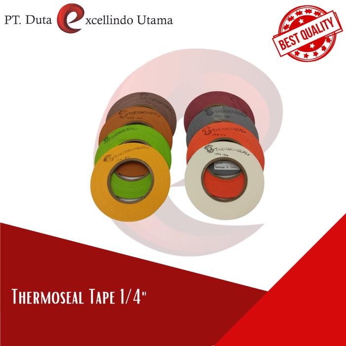 

Stok Baru Thermoseal Tape 1/4" for Thermopatch Machine