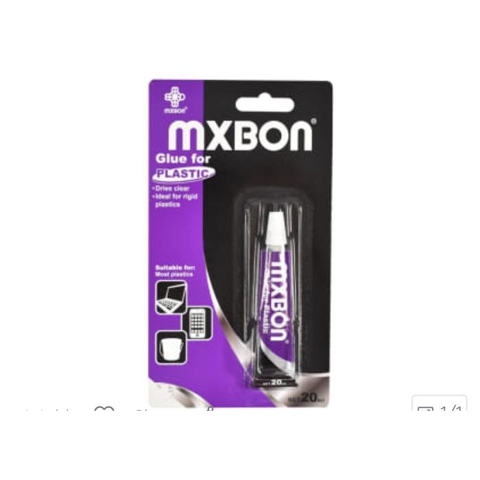 

Stok Baru Mxbon Lem Plastik 20 Ml - Transparan