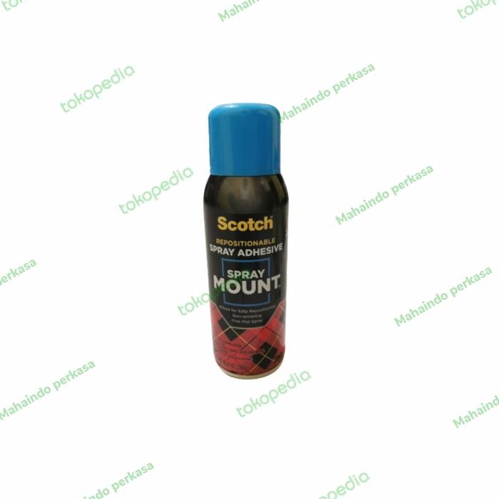 

Stok Baru 3M Scotch Spray Adhesive - Spray Mount Repositionable Lem Spray 290gr