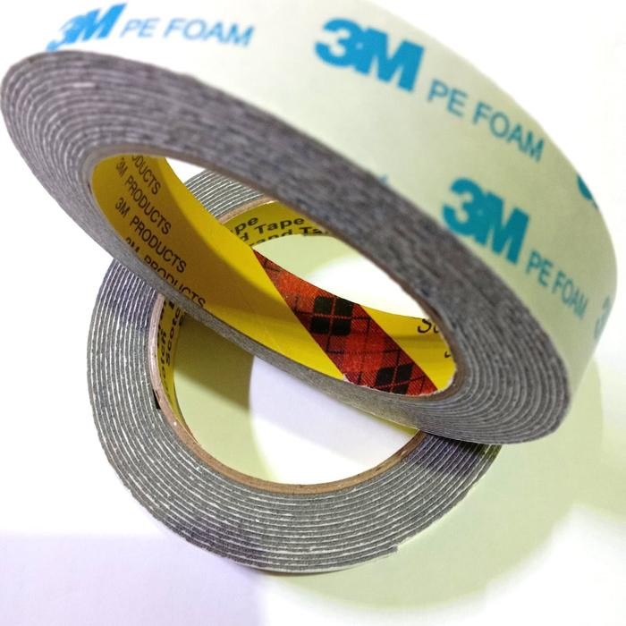 

Stok Baru Double Tape 3M Pe Foam Super Kuat Super Lengket 1" x 4 M