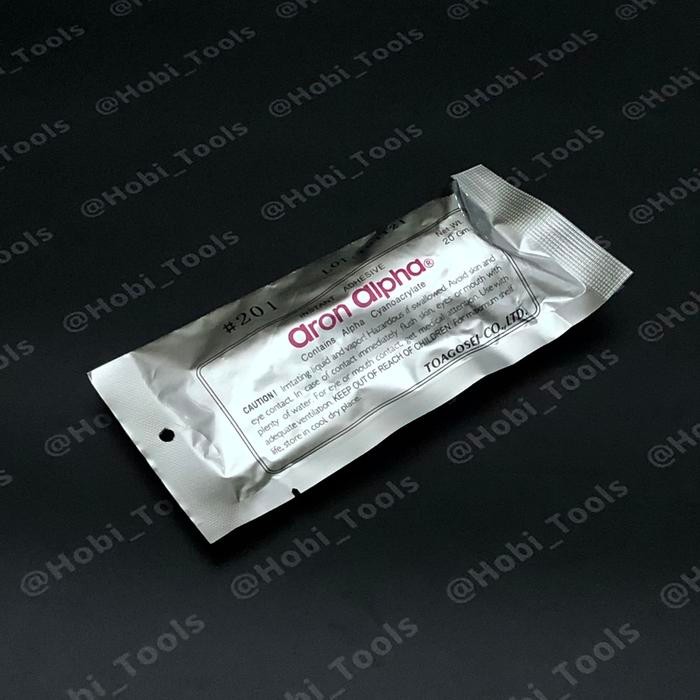 

Stok Baru ARON ALPHA 201 LEM SUPER GLUE 20G - POWER GLUE 20 GRAM